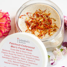 Load image into Gallery viewer, Men’s Patchouli-Cedarwood Facial Wash & Shaving Soap