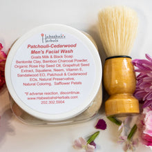 Load image into Gallery viewer, Men’s Patchouli-Cedarwood Facial Wash & Shaving Soap