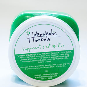 Peppermint Foot Butter