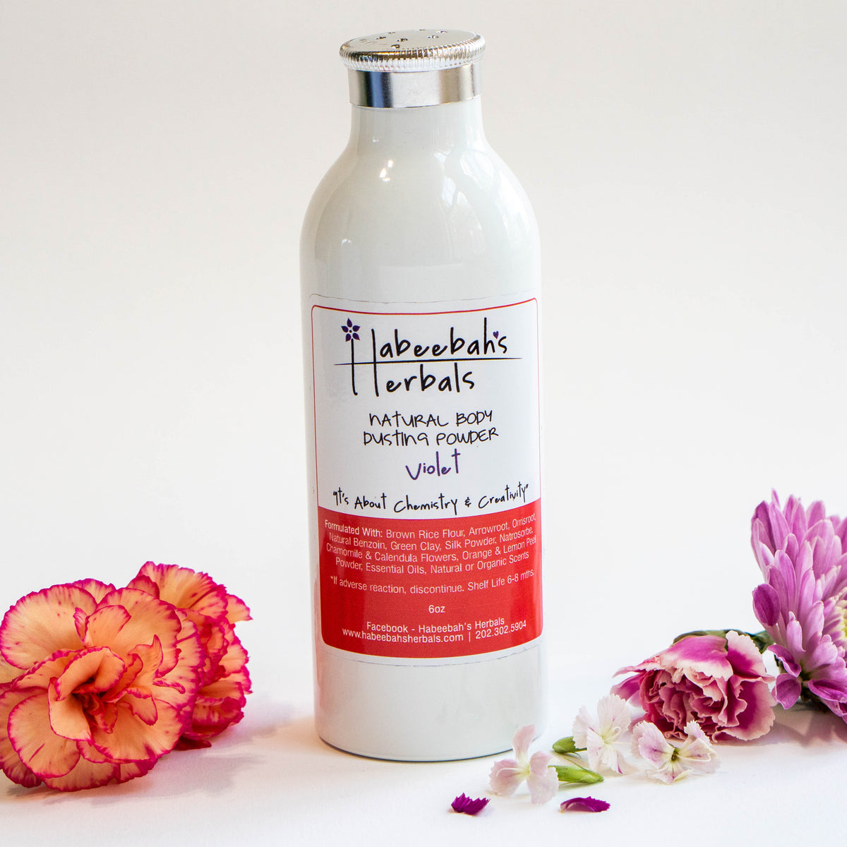 Natural Body Dusting Powders Habeebah's Herbals