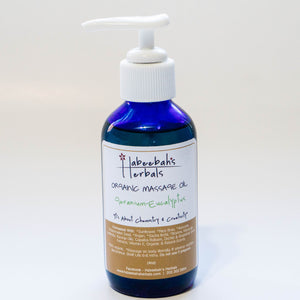 Geranium-Eucalyptus Body & Massage Oil